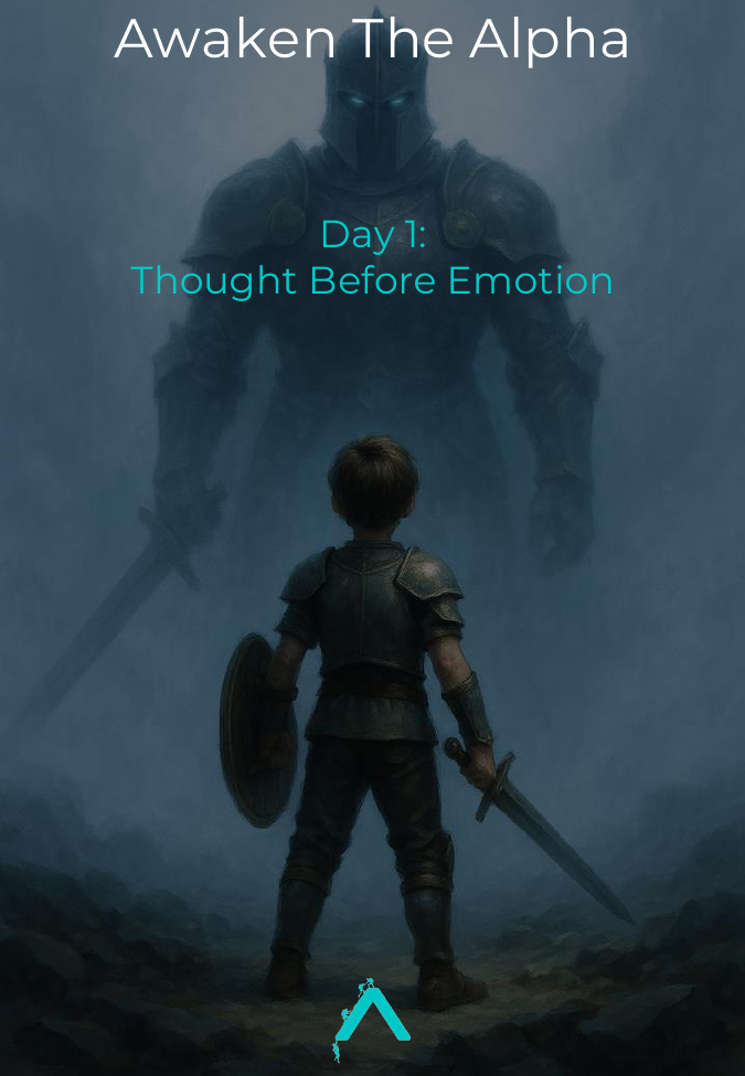 Day 1 of the Alpha Code: Thought Before Emotion