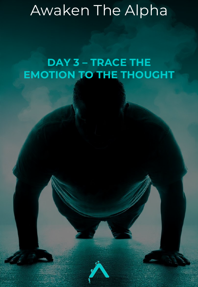 Day 3 of the Alpha Code: Trace The Emotion To The Thought